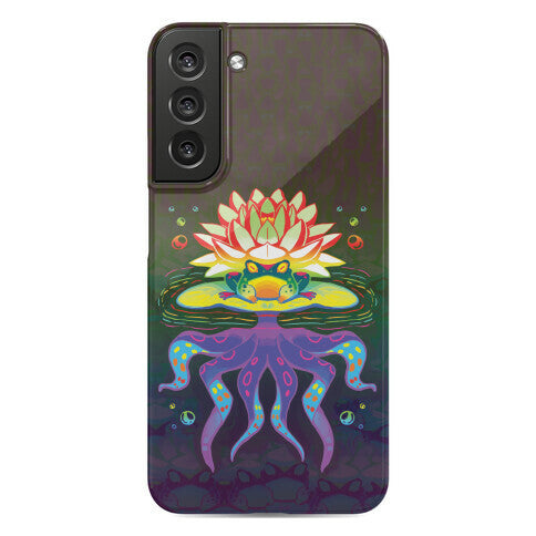 Psychedelic Lily Frog Phone Case